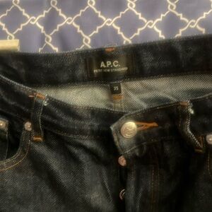 A.P.C. Men’s  35 . Japanese Rigid Selvedge Denim.